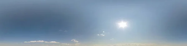 Przezroczyste Niebo Hdri 360 Panorama Płynnej Projekcji Zenitem Wykorzystania Grafice — Zdjęcie stockowe