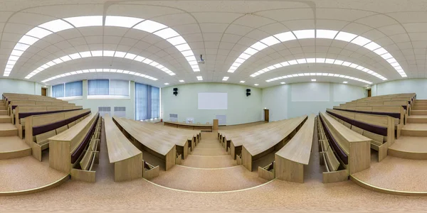 바다없는 Hdr Panorama 360 각도보기 현대빈 직사각 콘텐츠의 강의실 — 스톡 사진