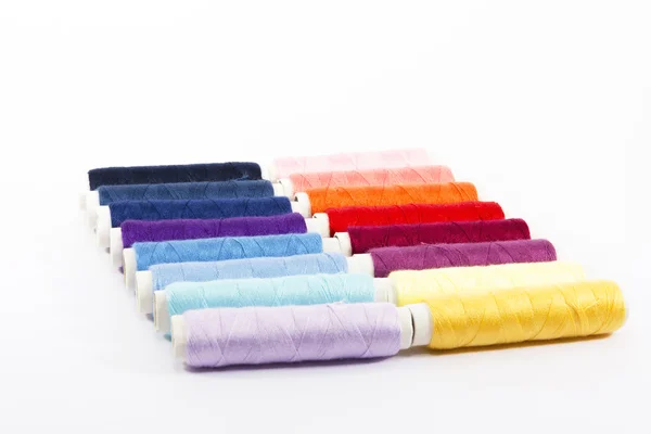 Sewing thread colors — Stock Photo, Image