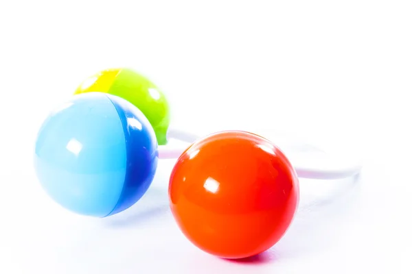 Sonagero with spheres of colors — Stock Photo, Image