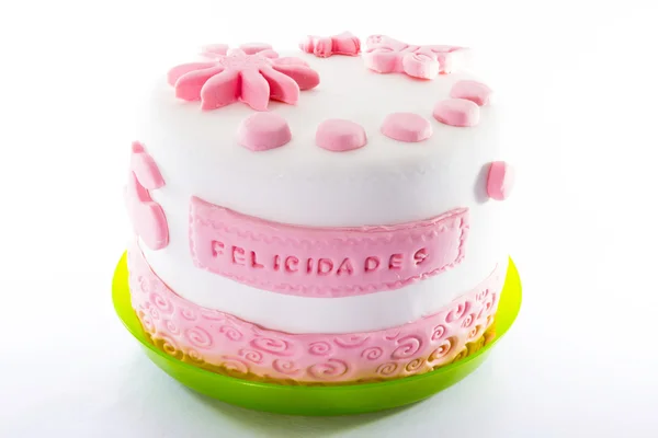 Zucchero rosa pastello e bianco Foto Stock Royalty Free
