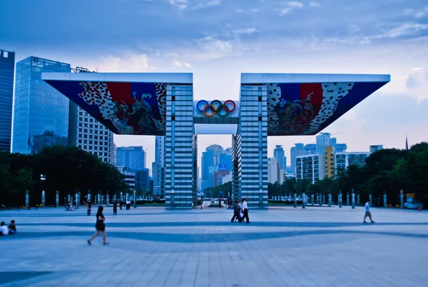 Cancello Parco Olimpico — Foto Stock