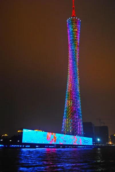 Guangzhou, Torre de Cantão — Fotografia de Stock