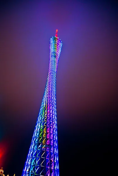 Guangzhou, Torre de Cantão — Fotografia de Stock