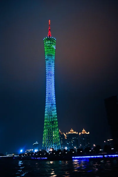 Guangzhou, Torre de Cantão — Fotografia de Stock