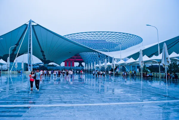 Eje de la Expo shanghai 2010, china — Foto de Stock
