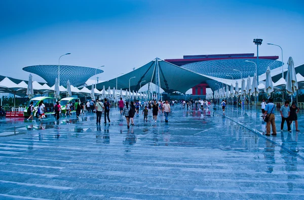 Eje de la Expo shanghai 2010, china — Foto de Stock