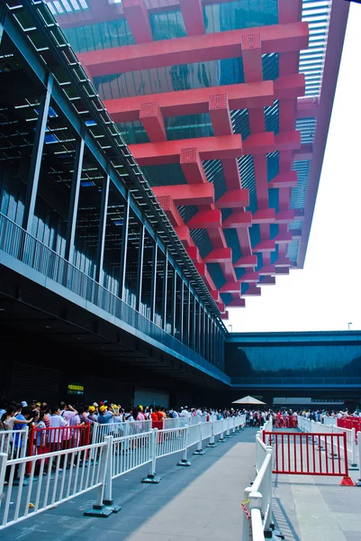 จีน Pavilion Word EXPO เซี่ยงไฮ้ 2010 ประเทศจีน — ภาพถ่ายสต็อก