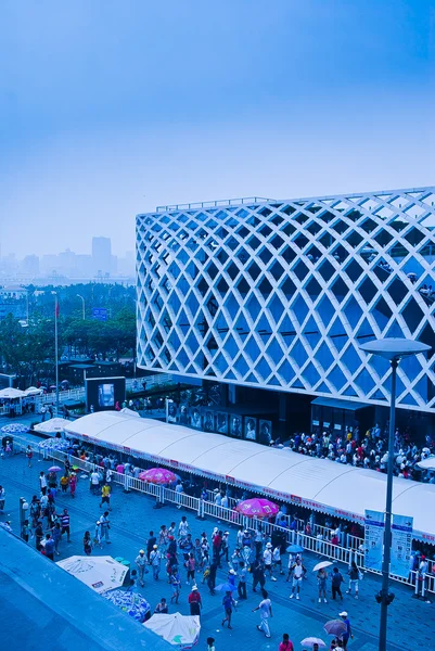 Franse paviljoen woord expo shanghai 2010, china — Stockfoto