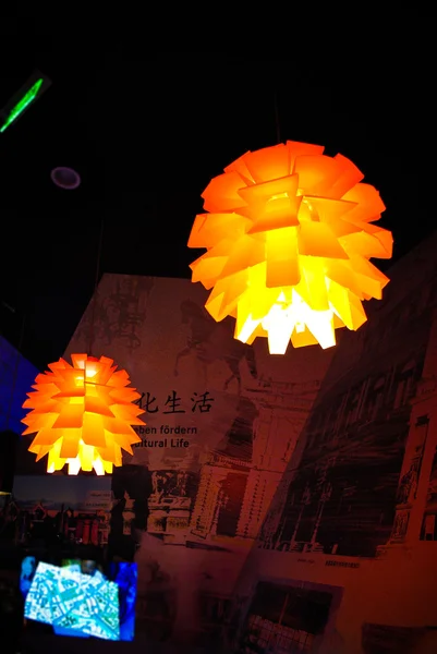 Світло об'єкт Expo Шанхай 2010, Китай — стокове фото