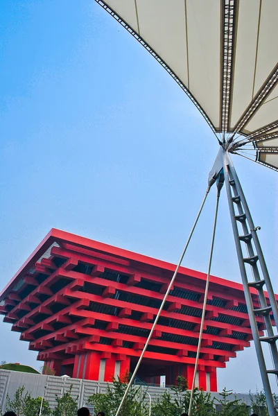 Chinesischer Pavillon Expo Shanghai 2010 — Stockfoto