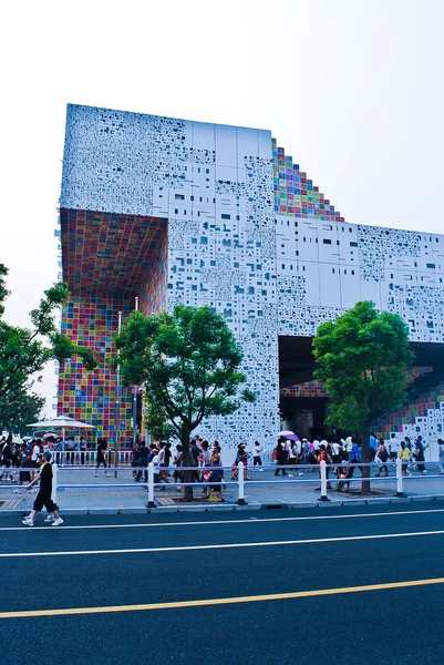 Корейский Pavilion EXPO Shanghai 2010 — стоковое фото