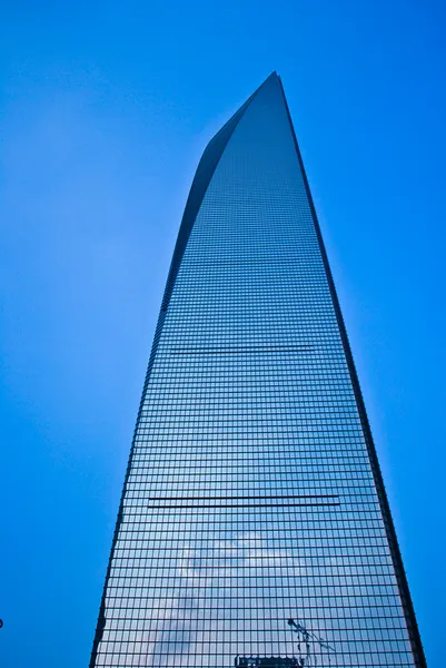 Pusat kota Shanghai. Pencakar langit — Stok Foto