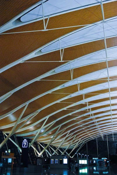 Shanghai airport inside — Stockfoto