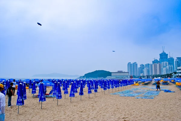 Busan beach — Stockfoto