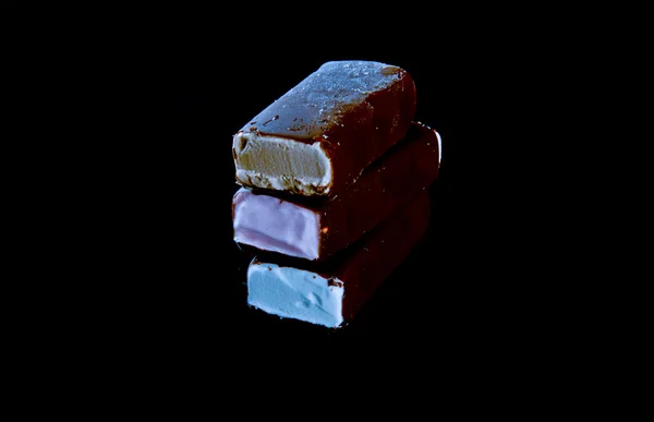Chocolate ice cream candy — Stock Photo, Image
