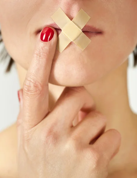 Silenzio amante — Foto Stock