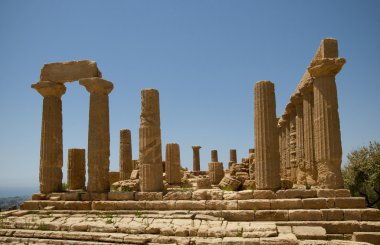 Antik Yunan tapınağı juno Vadisi tapınaklar, agrigento, s