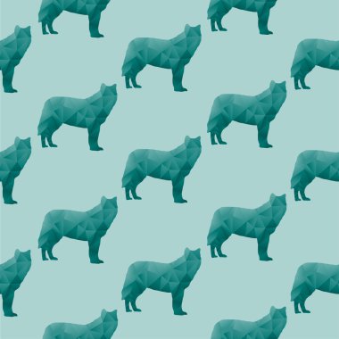 soyut üçgen hayvan