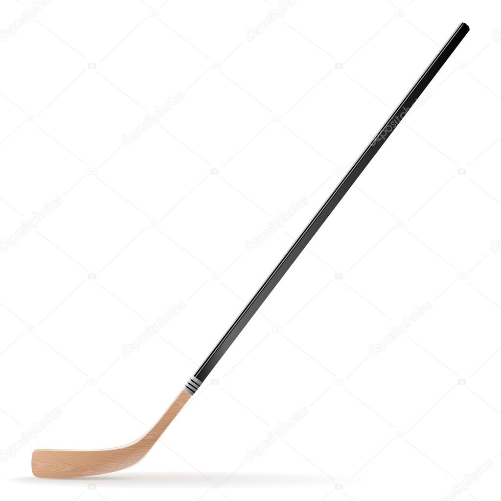 hockey stick. vector illustration Stock Vector