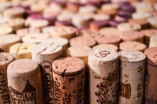 Wine corks background — Stock Photo, Image