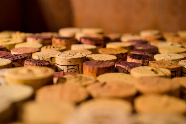 Wine corks background — Stock Photo, Image