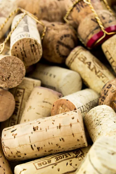 Wine corks background — Stock Photo, Image