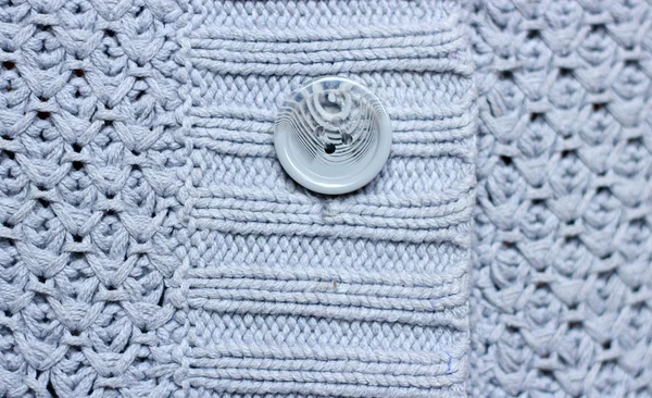 Grey woolen texture — Stock Photo, Image