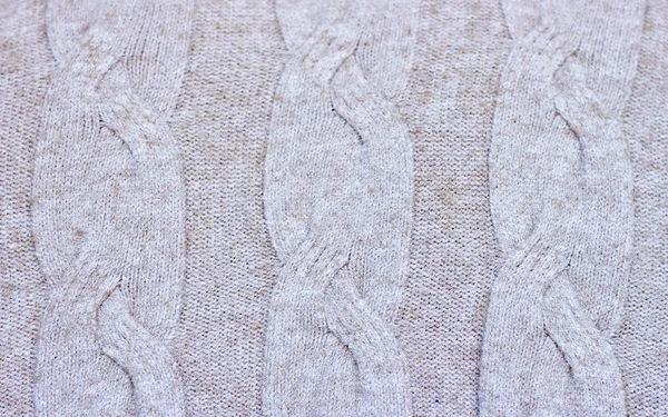 Textura de lã cinzenta — Fotografia de Stock