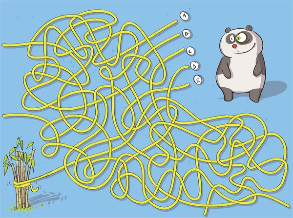 Panda maze oyunu