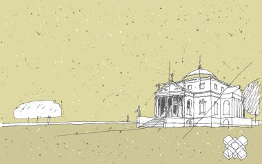 Sketching Historical Architecture in Italy clipart