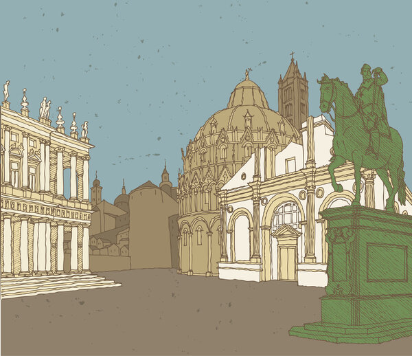 Сочинение итальянской архитектуры
