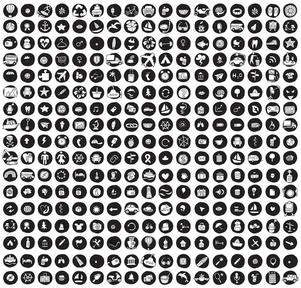 XXL Collection of 289 doodled icons for every occasion No.3 — Stock Vector