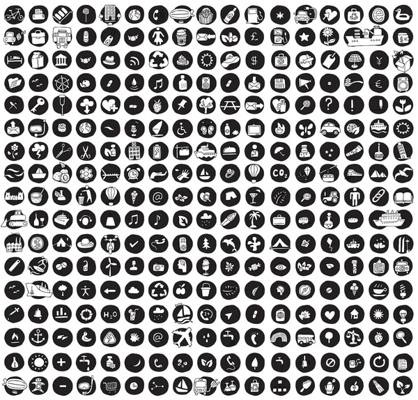 XXL Collection of 289 doodled icons for every occasion No.2 — Stock Vector