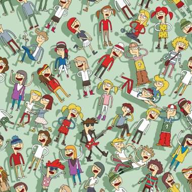 şarkı söyleyen çocuk seamless modeli