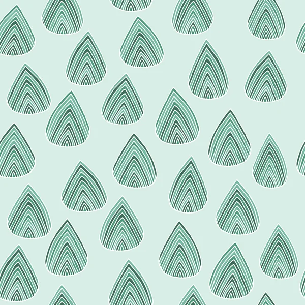 Rain seamless pattern — Stock Vector