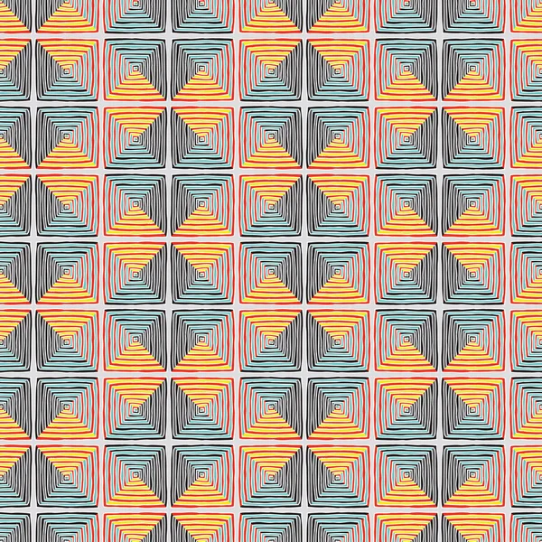 Carrés Tartan motif sans couture — Image vectorielle