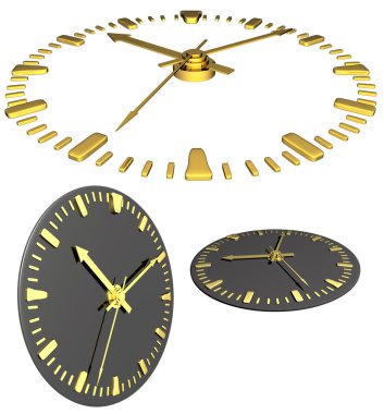 saat, clockface