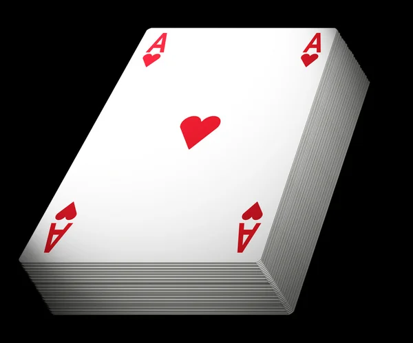 Cartas de poker — Fotografia de Stock