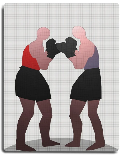 İki boksör içinde hareket