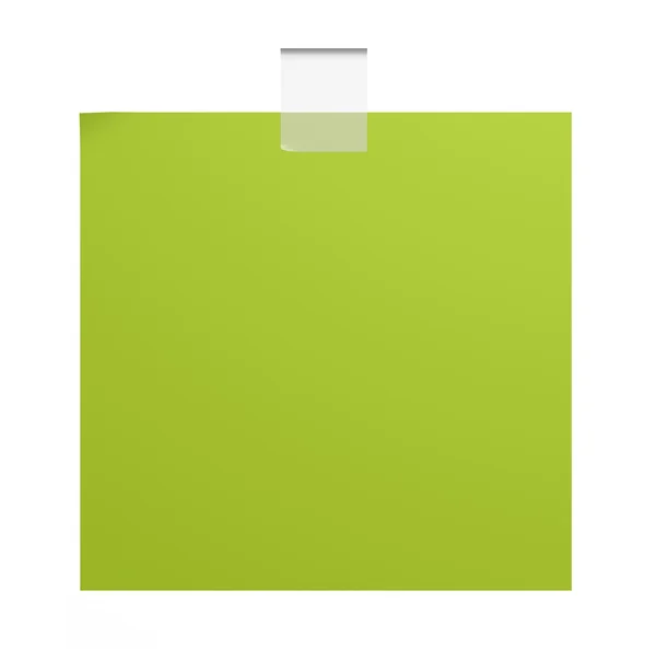 Colorful post-it on a white background — Stock Photo, Image