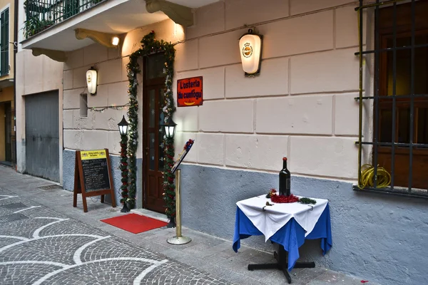 Είσοδο ενός εστιατορίου — Φωτογραφία Αρχείου