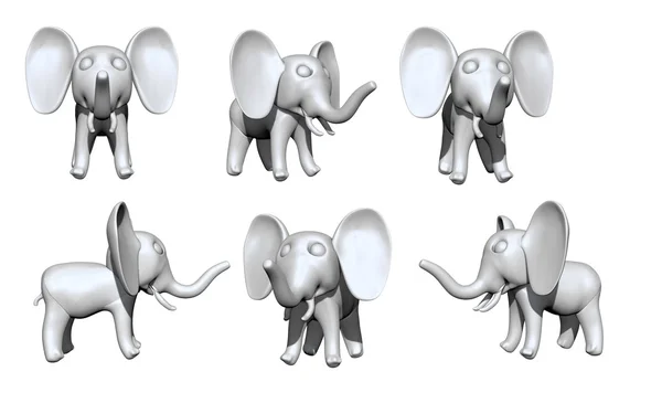 Little elefant — Stock Photo, Image