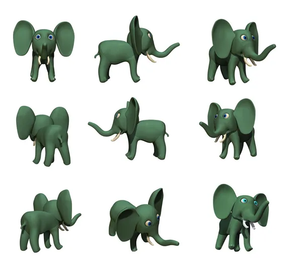 Little elefant — Stock Photo, Image