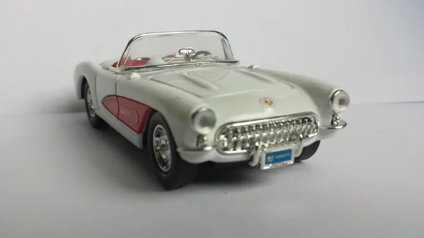 Chevrolet corvette 1957 modèle de voiture — Photo