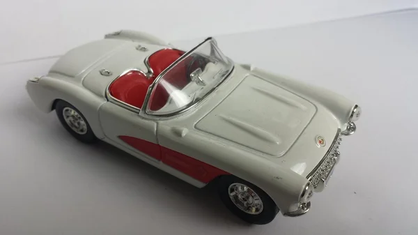 Chevrolet corvette 1957 model auta — Stock fotografie