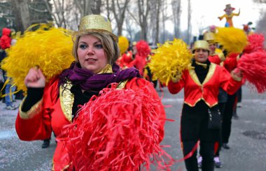 Karnaval geçit. kostümleri