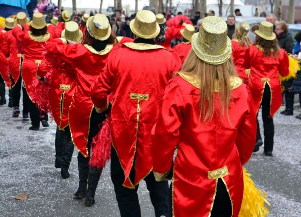 Faschingsumzug. Kostüme — Stockfoto