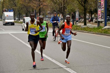 Turin maraton. 11/17/2013. kazanan patrik terer