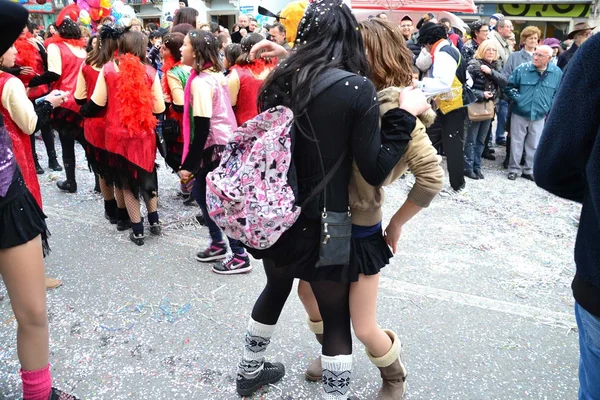 Карнавальный парад. танцы — стоковое фото